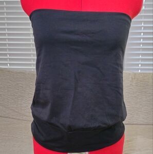 Boston Proper Elegant Black Tube Top NWOT